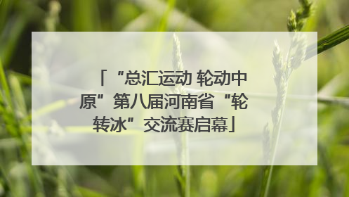 “总汇运动 轮动中原”第八届河南省“轮转冰”交流赛启幕