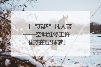 “苏超”凡人哥——空调维修工许俊杰的足球梦