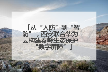 从“人防”到“智防”，西安联合华为云构建秦岭生态保护“数字屏障”