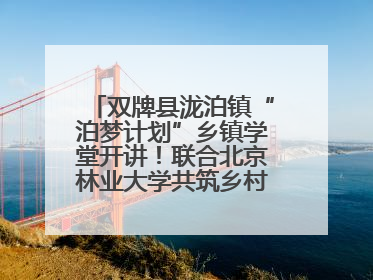 双牌县泷泊镇“泊梦计划”乡镇学堂开讲！联合北京林业大学共筑乡村教育新未来