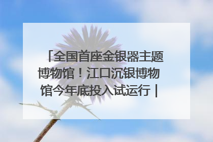 全国首座金银器主题博物馆！江口沉银博物馆今年底投入试运行｜万千气象看四川