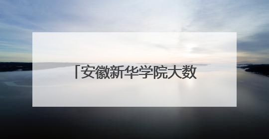 安徽新华学院大数据与人工智能学院走进怀远县淝河镇中黄小学进行“三下乡”支教活动