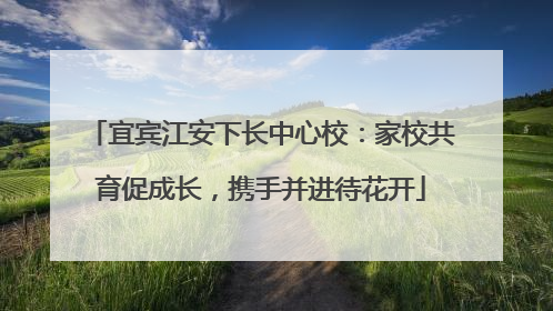 宜宾江安下长中心校：家校共育促成长，携手并进待花开