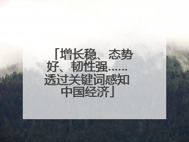 增长稳、态势好、韧性强……透过关键词感知中国经济
