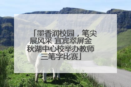墨香润校园，笔尖展风采 宜宾翠屏金秋湖中心校举办教师三笔字比赛