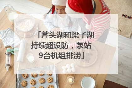 斧头湖和梁子湖持续超设防，泵站9台机组排涝