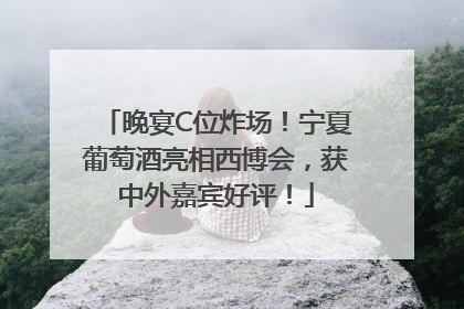 晚宴C位炸场！宁夏葡萄酒亮相西博会，获中外嘉宾好评！