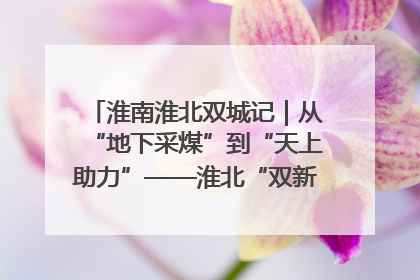 淮南淮北双城记｜从“地下采煤”到“天上助力”——淮北“双新”产业突围记