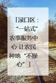 渌口区：“一站式”农事服务中心 让农民种地“不操心”