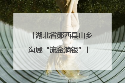 湖北省郧西县山乡沟域“流金淌银”
