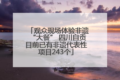 观众现场体验非遗“大餐” 四川自贡目前已有非遗代表性项目243个