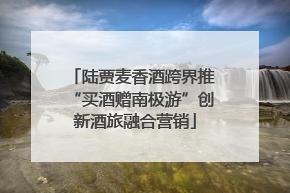 陆贾麦香酒跨界推“买酒赠南极游”创新酒旅融合营销