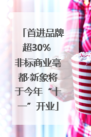 首进品牌超30% 非标商业亳都·新象将于今年“十一”开业
