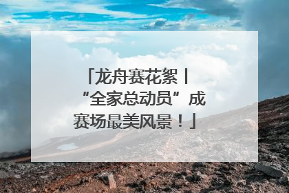 龙舟赛花絮丨 “全家总动员”成赛场最美风景！