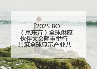 2025 BOE（京东方）全球供应伙伴大会隆重举行 共筑全球显示产业共生共赢新格局